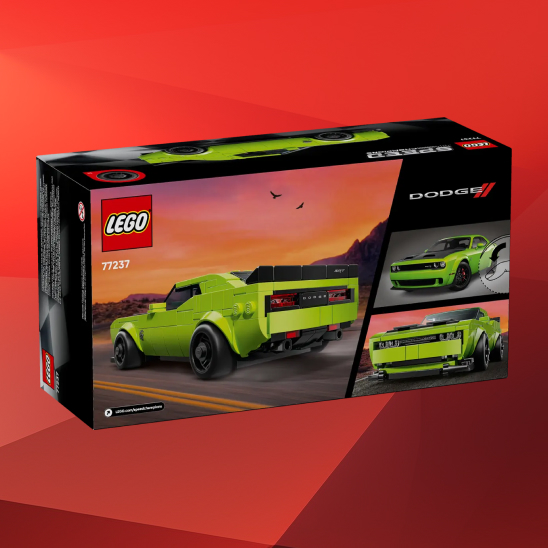 LEGO Speed Champions Samochód sportowy Dodge Challenger SRT Hellcat za 75,79 zł w Amazon PL