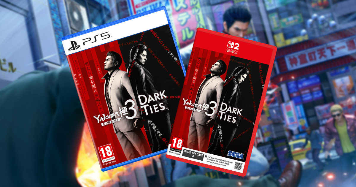 Pudełkowe Yakuza Kiwami 3 Dark Ties na PS5 i Nintendo Switch 2 za 149 zł (91 zł taniej) w RTV Euro AGD