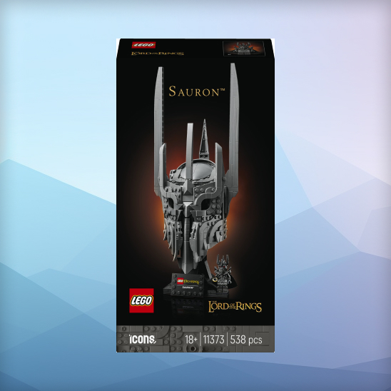 Zestaw LEGO ICONS Władca pierścieni: Hełm Saurona już za 230,56 zł w Amazon PL
