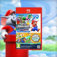 Pudełkowe Super Mario Bros Wonder + Meetup in Bellabel Park na Nintendo Switch 2 za 222,99 zł na Allegro