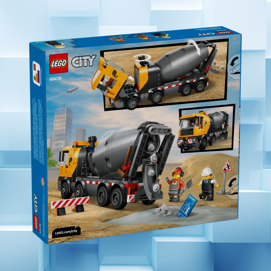 LEGO City Betoniarka za 109,90 zł (cena katalogowa 169,99 zł) w Amazon PL