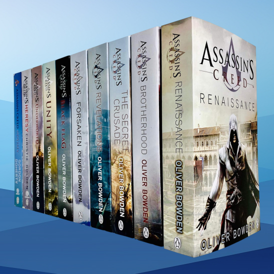10 książek z cyklu Assassin’s Creed za 199,99 zł w Amazon PL