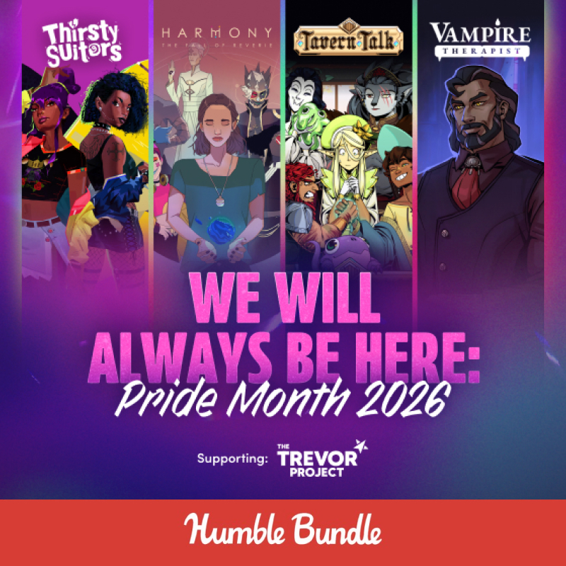 Bardzo dumny zestaw od Humble Bundle. Paczka aż 11 gier LGBTQIA+ na Steam dostępna za 54 zł!