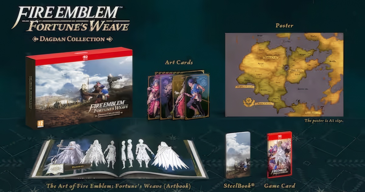 Edycja kolekcjonerska Fire Emblem Fortune’s Weave na NS2 dostępna za 439 zł w Empiku
