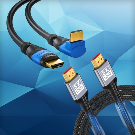 Kable HDMI 4K 60Hz już od 2,79 zł, a 8K 60Hz 2m za 11 zł w Amazon PL