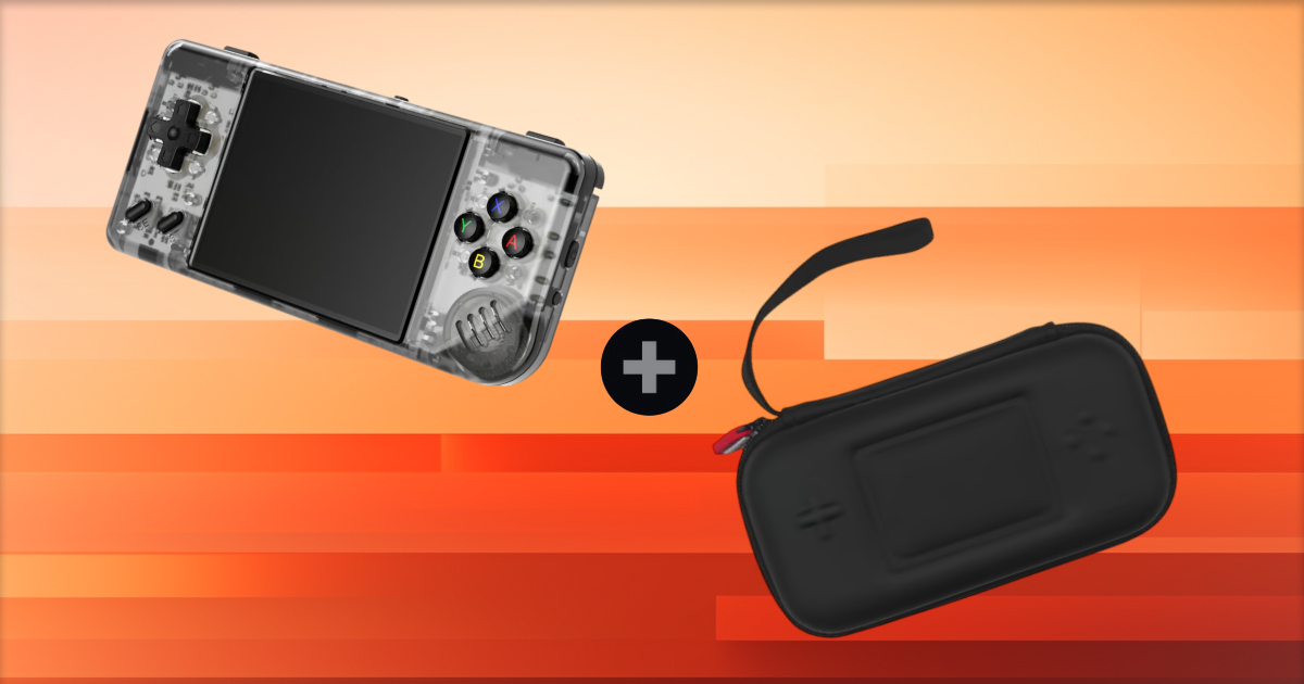 Promocja na przenośną retro konsolę Anbernic RG28XX za 141,89 zł plus etui za 1 zł w Empiku!
