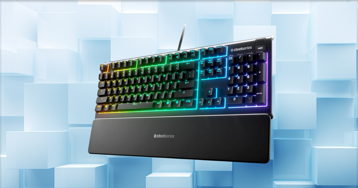 Klawiatura gamingowa SteelSeries Apex 3 za 167,98 zł w Amazon PL