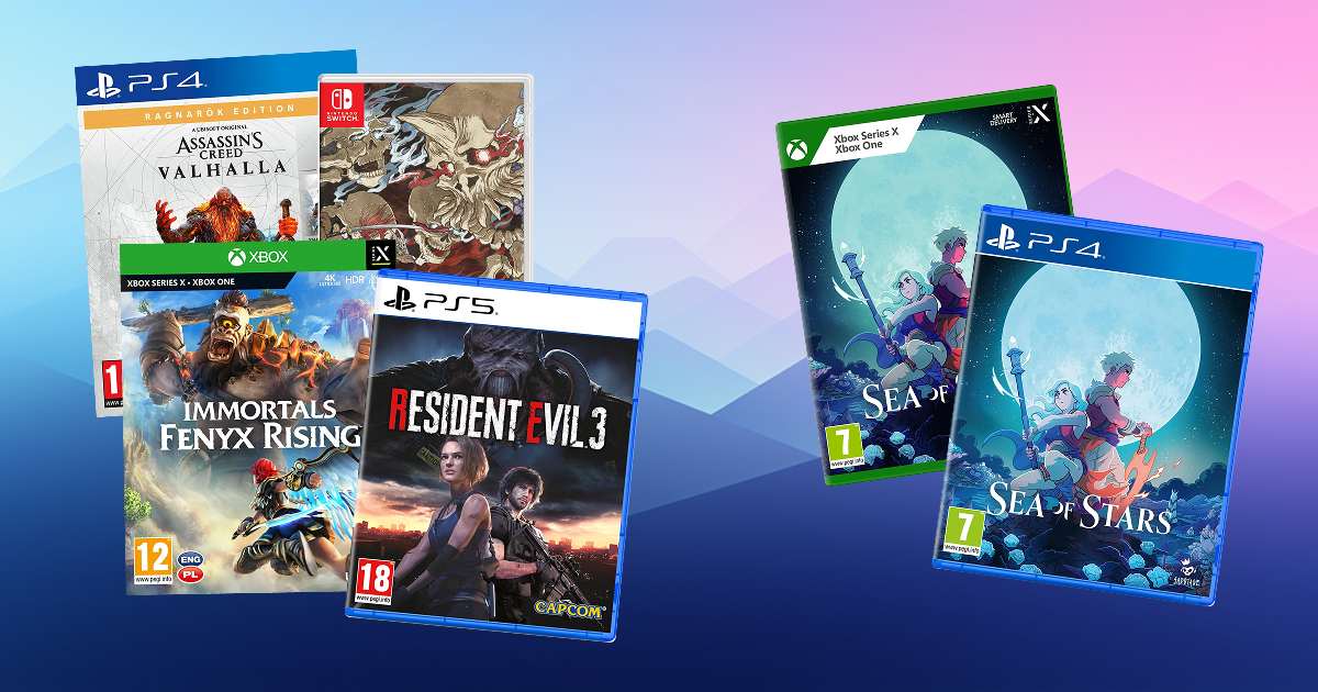 Promocja na gry konsolowe w RTV Euro AGD. Pudełka na PS4, PS5, Switch i Xbox już od 12,99 zł!
