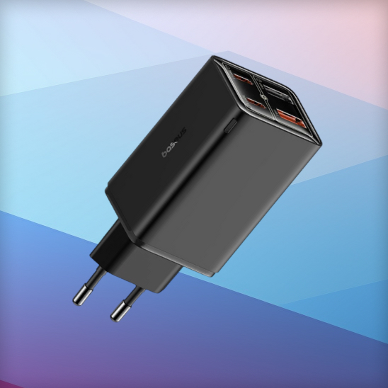 Ładowarka Baseus GaN6 Pro 65W (2x USB C i 2x USB A) + kabel za 109,99 zł (49 zł taniej) w x-kom
