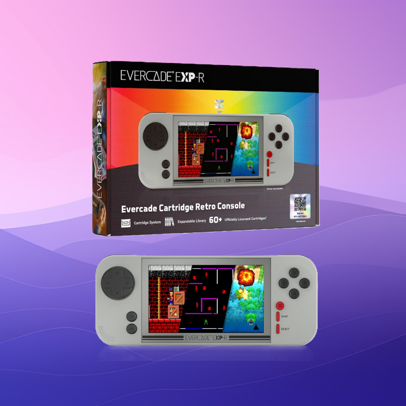 Retro konsole Evercade taniej w RTV Euro AGD. Przenośny model EXP-R dostępny za 364,99 zł!