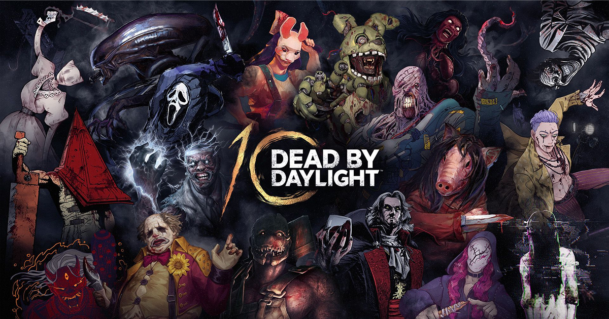 Świętuj 10. urodziny gry i odbierz aż 10 000 000 Blood Points do Dead by Daylight za darmo!
