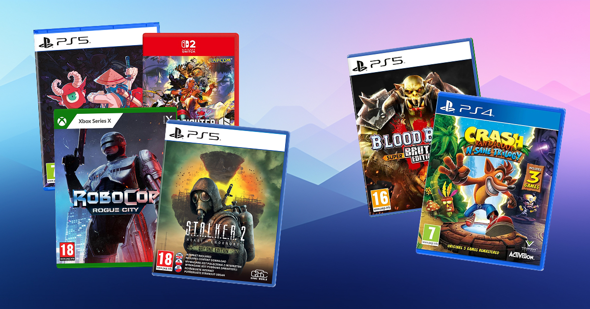 Tanie gry konsolowe w RTV Euro AGD. Pudełka na PS4, PS5, XO, XSX i Switcha od 34,99 zł!