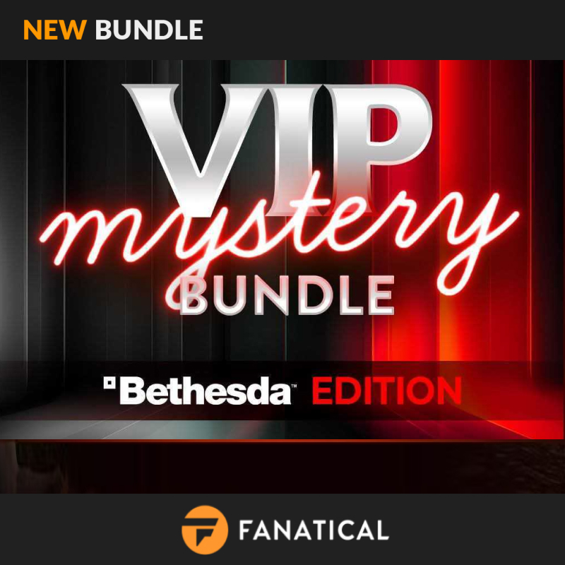 Trzy losowe klucze Steam za 24 zł. VIP Mystery Bundle z gwarantowaną grą Bethesdy w Fanatical!