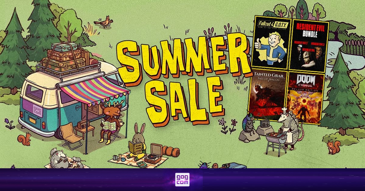 Wyprzedaż Summer Sale 2026 w GOG.com. Prawie 8400 promocji na gry PC (do 90% taniej)!