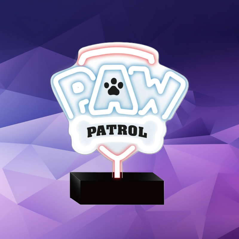 Wyprzedaż neonowych lampek LED w RTV Euro AGD. Modele Psi Patrol dla dzieci od 24,99 zł!