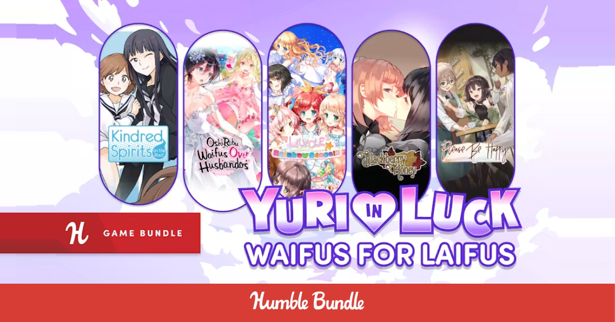 Zestaw Waifus for Laifus od Humble Bundle. Aż 10 gier Steam pełnych kobiecej miłości za 55 zł!