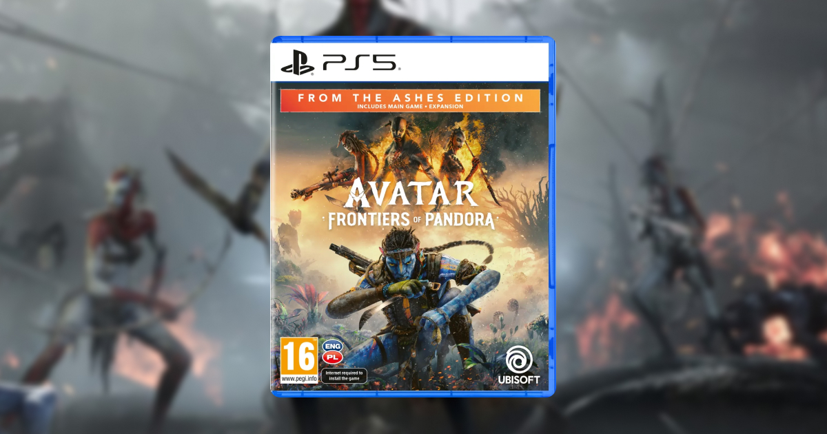 Pudełkowe Avatar Frontiers of Pandora From the Ashes Edition na PS5 za 109 zł (70 zł taniej) w RTV Euro AGD