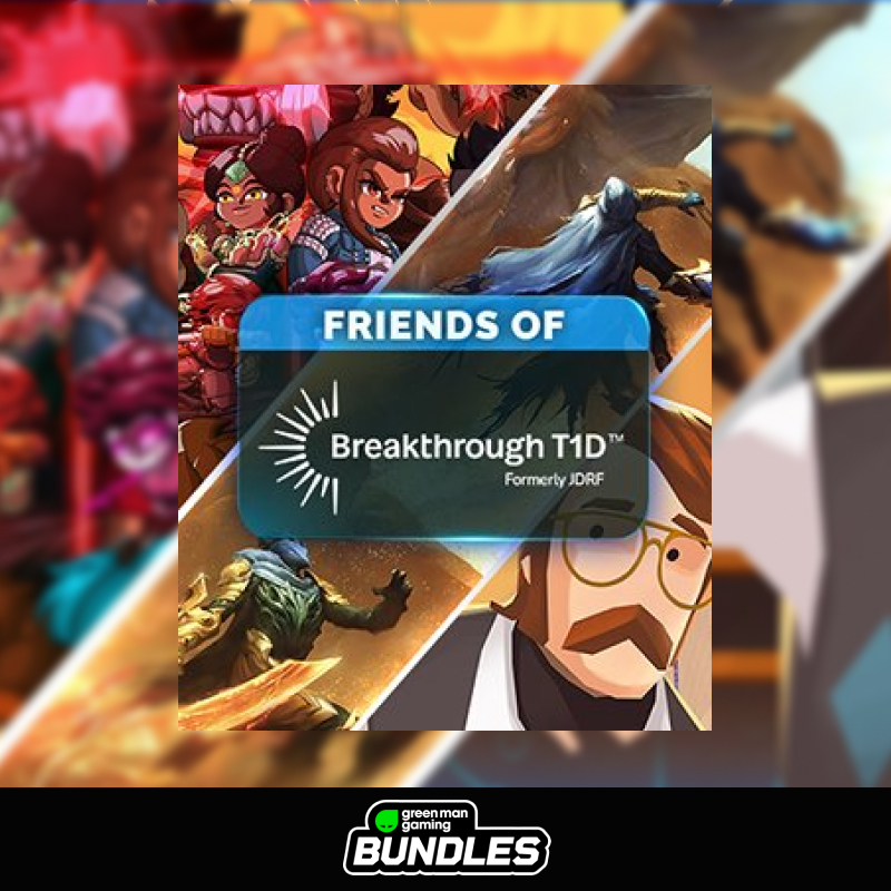 Nowy bundle w szczytnym celu w Green Man Gaming. Friends of Breakthrough T1D z 7 grami Steam za 43 zł