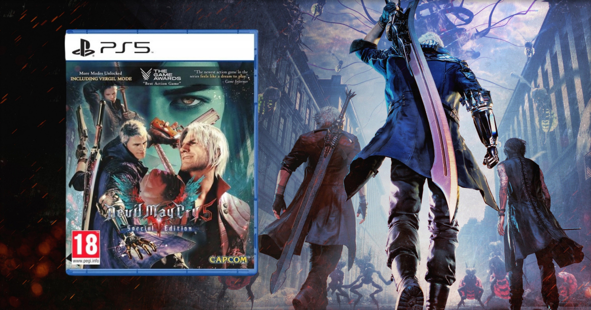 Pudełkowe Devil May Cry 5 Special Edition na PlayStation 5 za 68,44 zł na Allegro