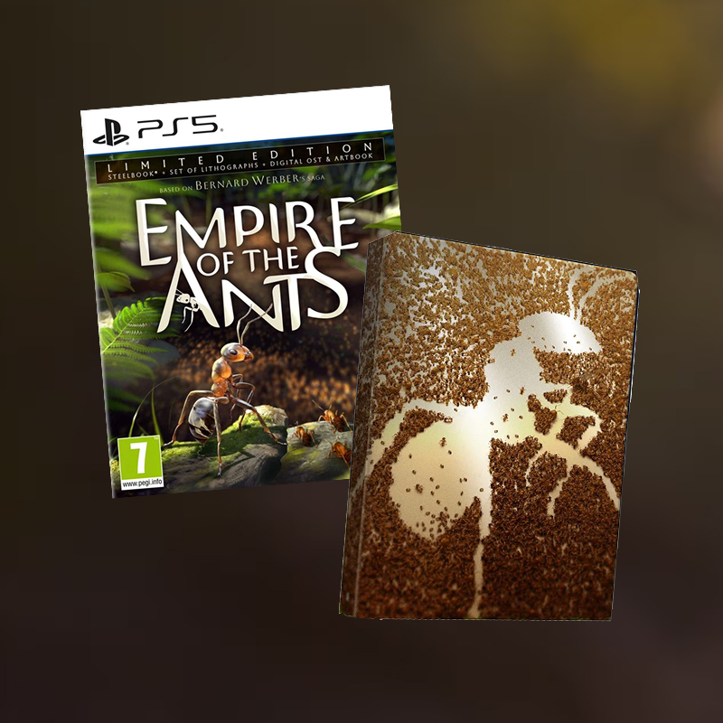 Pudełkowe Empire of the Ants Limited Edition na PS5 + Steelbook za jedyne 59,99 zł na Allegro!