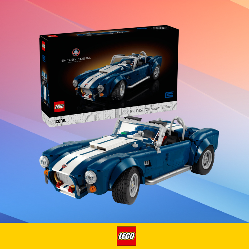 Wyprzedaż dużych zestawów LEGO w Media Expert. Shelby Cobra za rekordowe 479 zł!