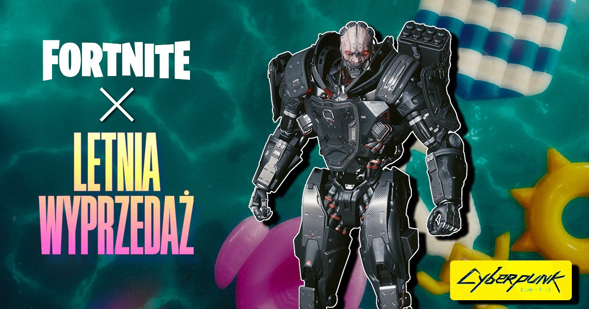 Zdobądź bonusy do Fortnite za darmo za zakupy w Epic Games Store. Adam Smasher już czeka!
