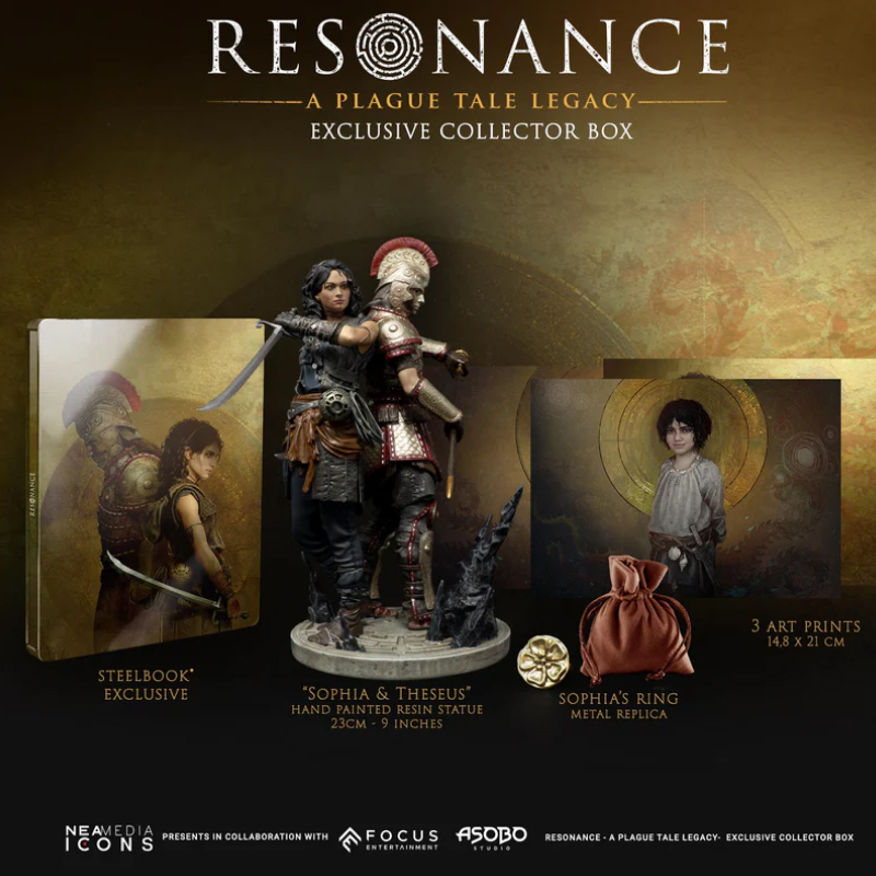 Preorder Resonance: A Plague Tale Legacy Collector’s Box ze steelbookiem i figurką za 691 zł w Amazon DE
