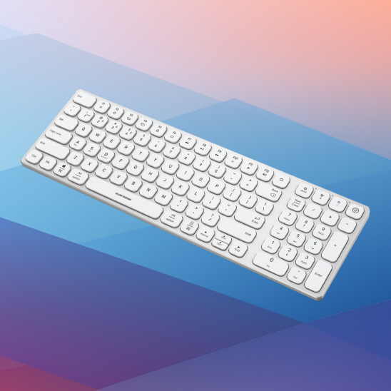 Klawiatura niskoprofilowa Silver Monkey Alu Keys Mini Premium z podświetleniem i łącznością z 3 urządzeniami za 149 zł w x-kom